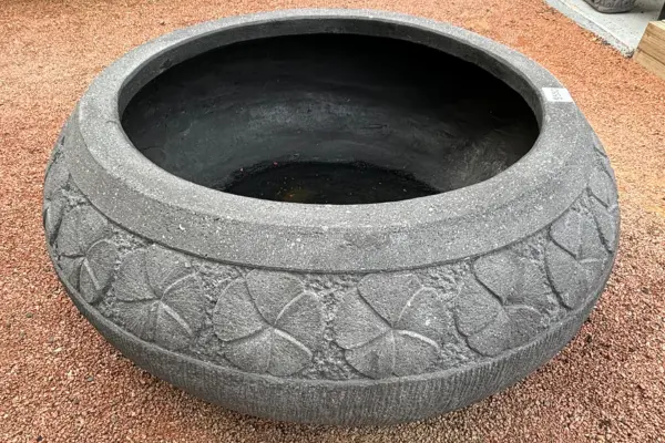 garden pot at garden centre